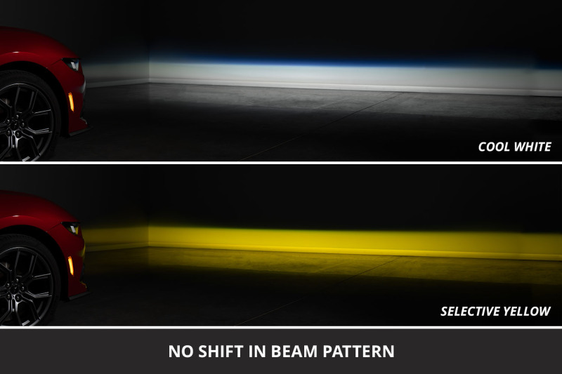 Ford Mustang Fog Lamp Kit - Diode Dynamics - Elite Series Dual-Color - Selectable White and Yellow - `24-`25